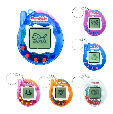 Original 168 1 Electronic Handheld Custom Virtual Pet Tamagochi Color Pix Toy With Educational Features Tamagochi
