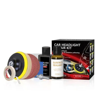 Car Headlight Repair Agent for Rapid Refurbishment Repair Yellowing Removal Oxidation Removal and Brightening of Car Headlights