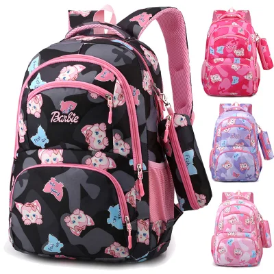 2025 Factory Hot Sale Casual Primary High School Students Boys Girls Waterproof Backpack with Pencil case