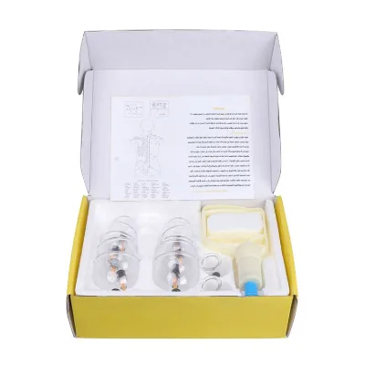 Factory Direct-sale Manual Plastic Suction Massage Cup Cupping Vaccum System Hijama Cupping