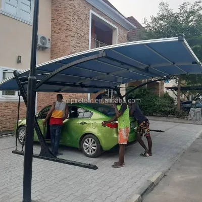 Commercial Price Fireproof Portable Carport