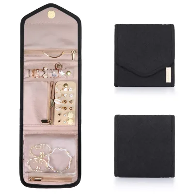 Luxury Jewelry Pouch Foldable Waterproof Custom Jewelry Bag Storage Fashion Cosmetics Organizer Bag