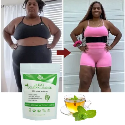 Chinaherbs High Quality Wholesale Extra Strong Colon Cleanser Tea Gluten Free Natural Slimming Tea 14 Day Colon Cleanse Tea thé minceur