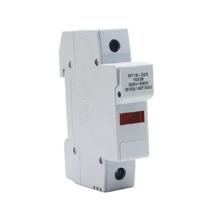 Cylindrical Ceramic Fuse Link 10x38mm RT18-32X 500V 690VAC gG High Breaking Capacity Industrial Motor Protection