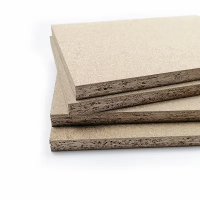 E1 Glue 2440X1220MM Industrial Particle Board Sandwich Estructural Panels FSC Certified Corrosion-resistant for Wall Panel Decor