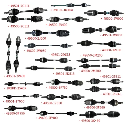 Korean Auto Parts Drive Shaft Suitable for Hyundai Kia SsangYong OEM Half Shaft Assembly