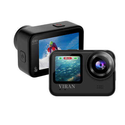 4K60 FPS Ultra HD Dual-lens Touch Screen Motion Stabilization Camera Outdoor Cycling Recorder