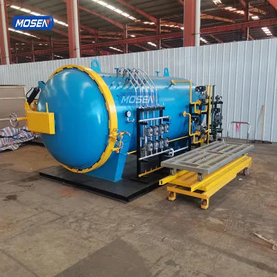 Automatic Industrial Composite Autoclave for Aircraft Fairing with PLC Controlled