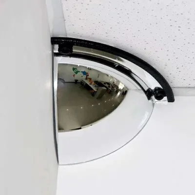 CE CERTIFICATE 1/4 90 Dome Mirror Store Anti-theft Safety Wall Mounted Corner Mirror