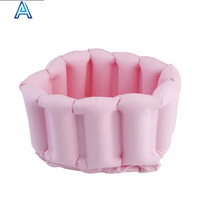 Thick Durable Vinyl PVC air Blow Inflatable Foot Basin Foot Bath for air Blow Container Sorter