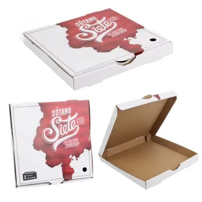 Recyclable Price Customized logo Colorful Pizza Paper Corrugated Box