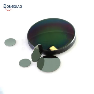High Precision Bk7/K9 Monocrystalline Silicon Windows Anti-Reflective Coating FTIR Spectroscopy Gas Optical Glass Convex Lens