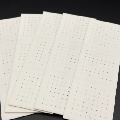 Kuliwei High Thermal Conductivity AlN Aluminum Nitride Ceramic Pad Heat Dissipation Ceramic Gasket for EV Charger 5G RF Module