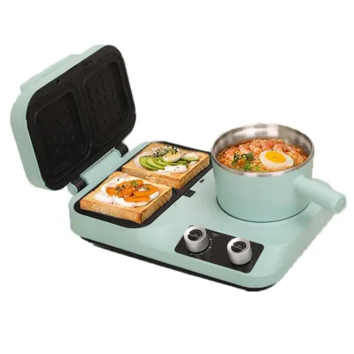 Wholesale 3-in-1 Sandwich Maker Multi-Function Mini Grill Toaster Breakfast Machine