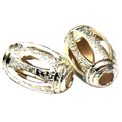 Beadsnice waterproof round beads diy silver with great price