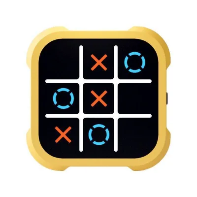 Super Tic-Tac-Toe Educational Desktop Puzzle Board Game for Children Man-Machine Battles with Plastic Board