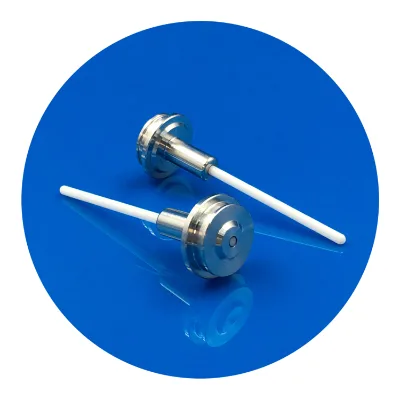 Zirconia Ceramic Polishing Ceramic Plunger with Stainless Steel
