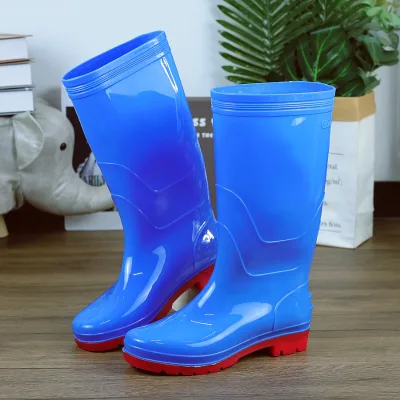 Customized Size Tall PVC Wellington Rain Boots Wholesale Big Waterproof Lightweight Recyclable for Summer Winter Autumn