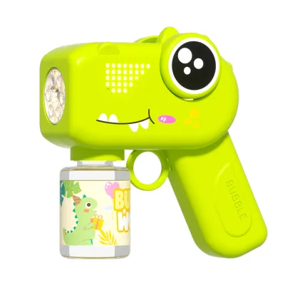 Summer Electric Bubble Toys Automatic  Bubble Maker Guns for Kids Birthday Gift