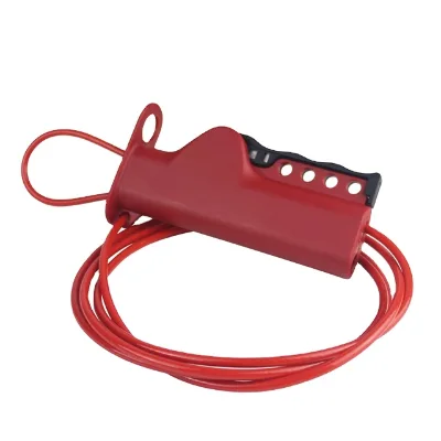 BOZZYS Cable Lockout Tagout Used in Industrial Safety Lock Stainless Steel Adjustable Cable Lockout