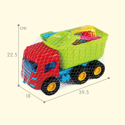 Summer Funny Play Beach Set Toys Set Plastic Truck Beach Toys for Kids