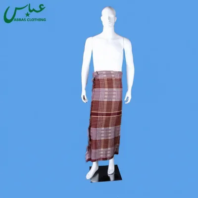 Wholesale Custom Sarong Eco-Friendly High Quality Saudi Arabia Men Muslim Dress Polyester Colors Mix