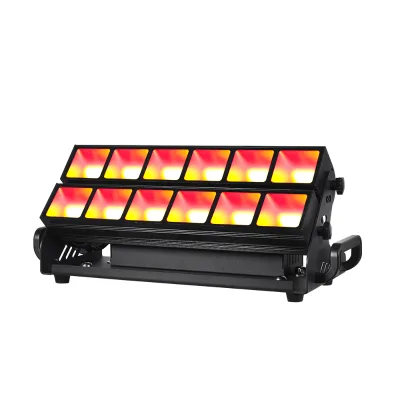 900W RGBW 5-in-1 LED Cyclorama Wash Light Stage DMX512 Control IP33 Rated Powder Coated Aluminum Body