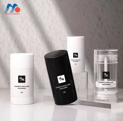 40g 75g Empty PS Deodorant Stick Bottle Deodorant Gel Container Stick Deodorant Container Sun Stick Bottle