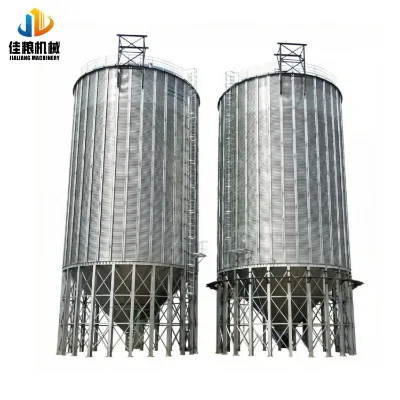 Heavy Duty Hot Galvanized Steel Ambient Temperature Grain Silo 10000ton Capacity for Commercial Grain Storage Processing