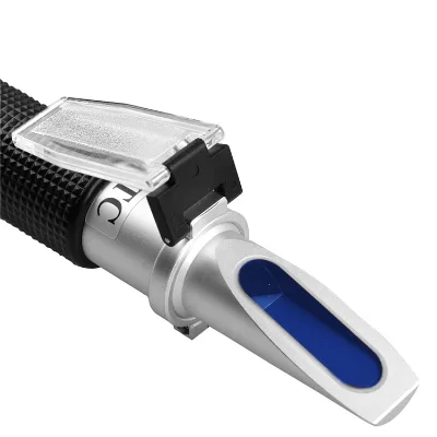 Brix Refractometer 0-32% Portable Auto Refractometer Handheld Sugar Brix with ATC Sugar Refractometer for Juice Fruit Sweetness