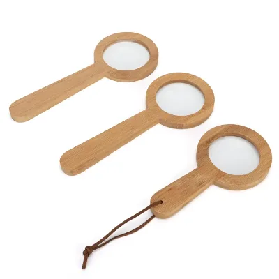 The Factory Custom New Style Wooden Magnifying Glass Observation Tool