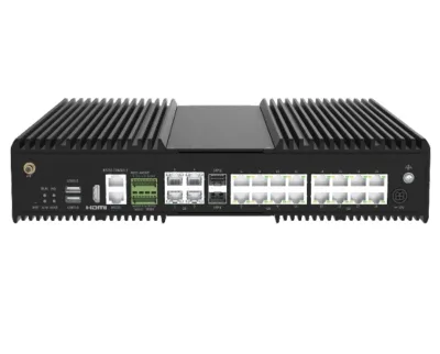 16CH Intelligent Traffic NVR Server AI ANPR LPR Vehicle Detection Recorder 4K H.265 Outdoor ITS Terminal with ISCSI Storage