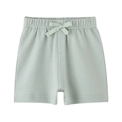 Summer Kids Unisex Cotton Open-Crotch Casual Pants Baby Short