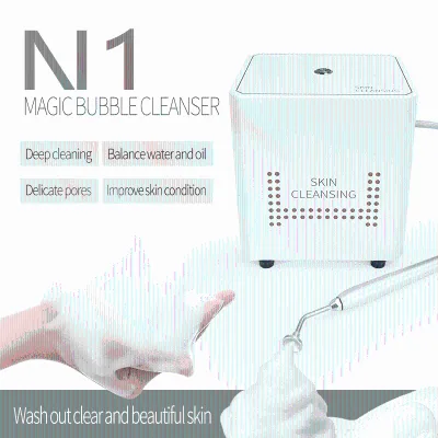 N1 Oxygen Magic Bubble Instrument Small Bubble Facial Cleanser Device with Dense Bubbles for Beauty Salon Home Use