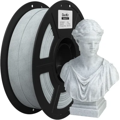 For Bambu Lab Marble PLA 1.75mm 200C High Temp Weather Resistant 3D Printer Plastic Filament Stone Effect