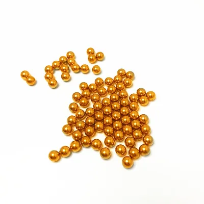 Electroplated Steel Balls 0.8mm-38mm Gold-plated Copper-plated Silver-plated Nickel-plated Colored Steel Balls