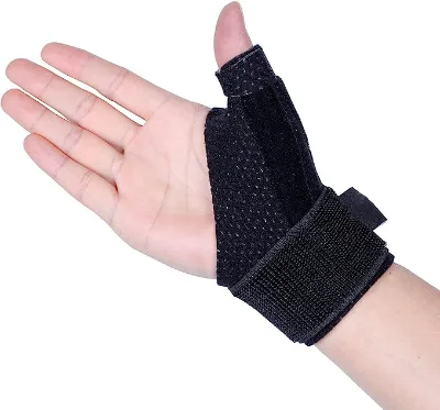 Custom Thumb and Wrist Stabilizer Splint Relieve Pain Thumb Wrist Brace Wrist Sprain Fracture Tenosynovitis Hand Support