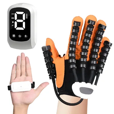 Smart Electric Therapy Gloves Hand Strengthener Finger Exerciser Orthosis Relief Cramps Hemiplegia Recovery Rehabilitation