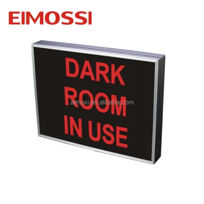 X-ray Lead Letters in Use Warning Sign Light