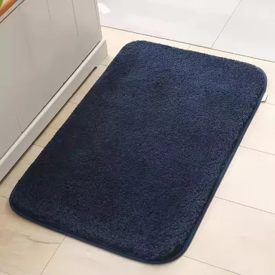 Anti-slip Thick Bath Mat for Home Wholesale Customizable Microfiber Carton Microfiber Fabrics Customization Rectangle 20250604