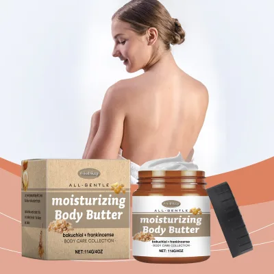 Lavender-scented Body Butter Moisturizing Cream Leaving Skin Feeling Silky and Smooth the Fragrance of Lavender Pervades.