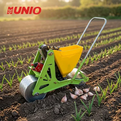 High Efficiency Increase Daily Planting Amount for Individual Growers Farm Hand Operated Garlic Planter