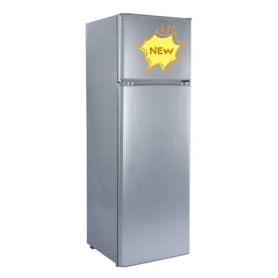 268L Solar Energy Battery Powered Fridge 12V 24V Dc Compressor Camping Rechargeable Refrigerator 12 Volt