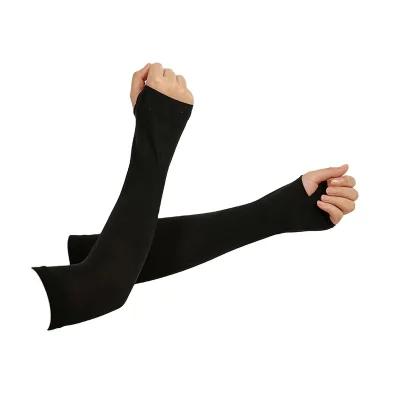 Ice Silk Sunscreen Arm Sleeves Good Quality UV Protection Hand Protector Cover for Women Outdoor Sports
