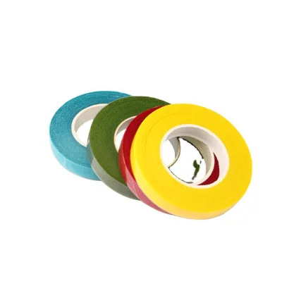 Custom Different Width and Length Colorful Masking Tape Florist Stem Wrap for Bouquet Flowers