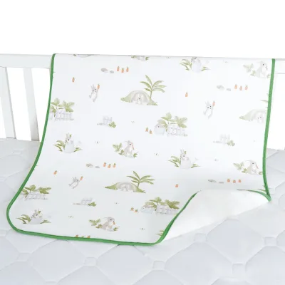 Elinfant Fully Body Portable Baby Changing Pad Multi-Function Waterproof Breathable Newborn Diaper Animal Baby Blanket Fiber