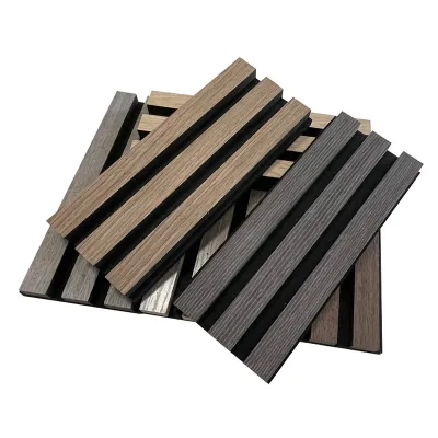 Modern Environmentally Friendly Wooden Sound-absorbing Panels with NRC 1.0 for Hotels Homes Offices