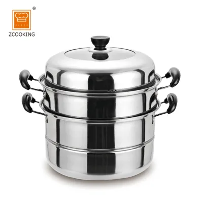 Caitang Stainless Steel Large Aluminum Cooking Pot Set Kitchen Pot