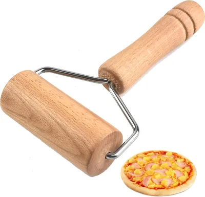 Factory Sale Wood Pastry Pizza Roller Wooden Kitchen Utensils for Making Pizza Bakery