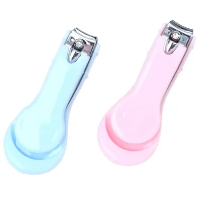 New Trend Mini Carbon Steel Finger & Toe Baby Nail Clipper with Cover Scissor Cutter & Manicure Tool